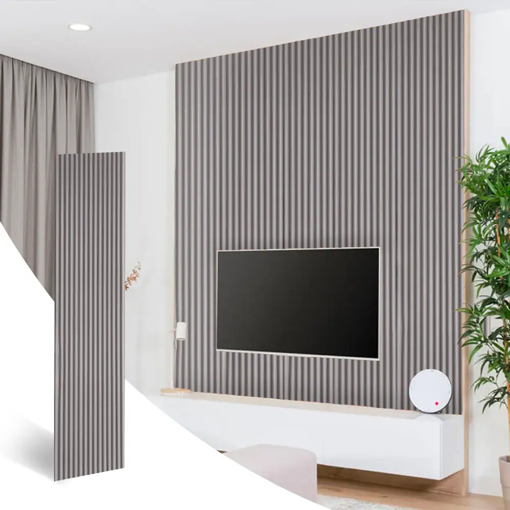 Pourquoi le mur TV en tasseaux de bois séduit autant en 2026