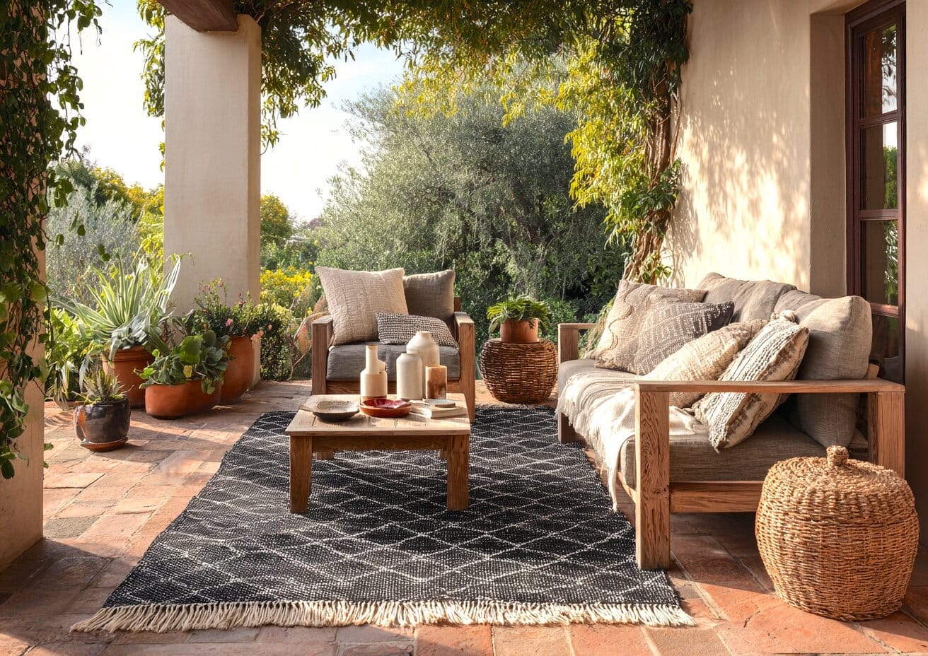 L’été sera vite là : pensez déco extérieure en aménageant votre terrasse, balcon et entrée