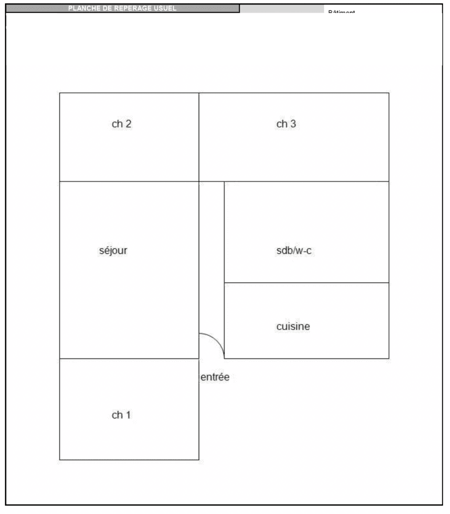 croquis et plan diagnostic