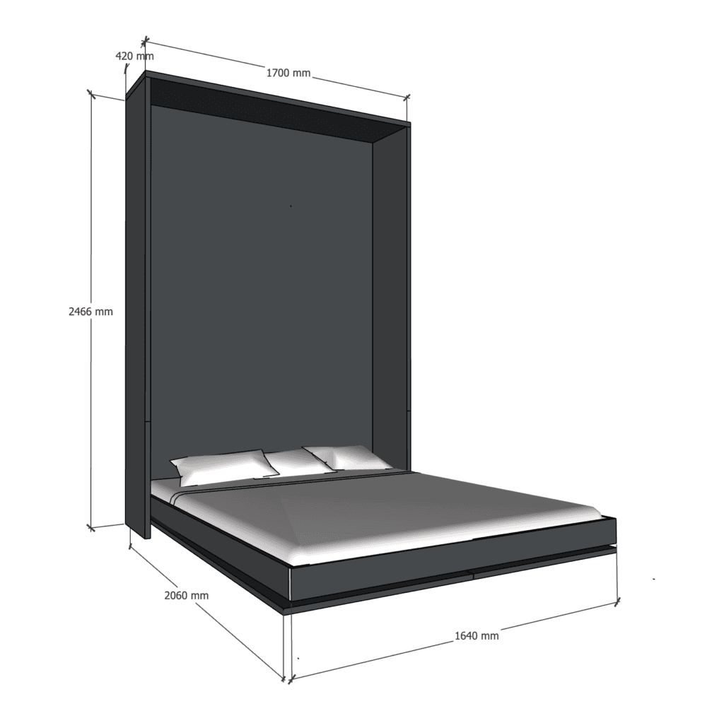 lit escamotable plan 2