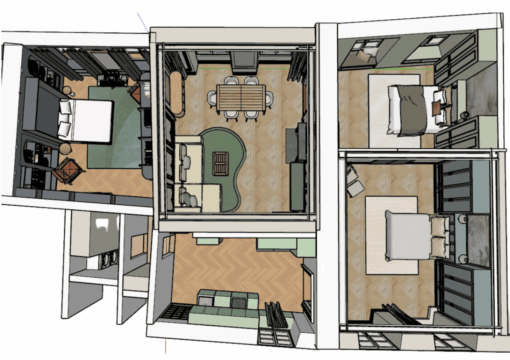 Projet WTH – Appartement d&rsquo;expatriés à Strasbourg