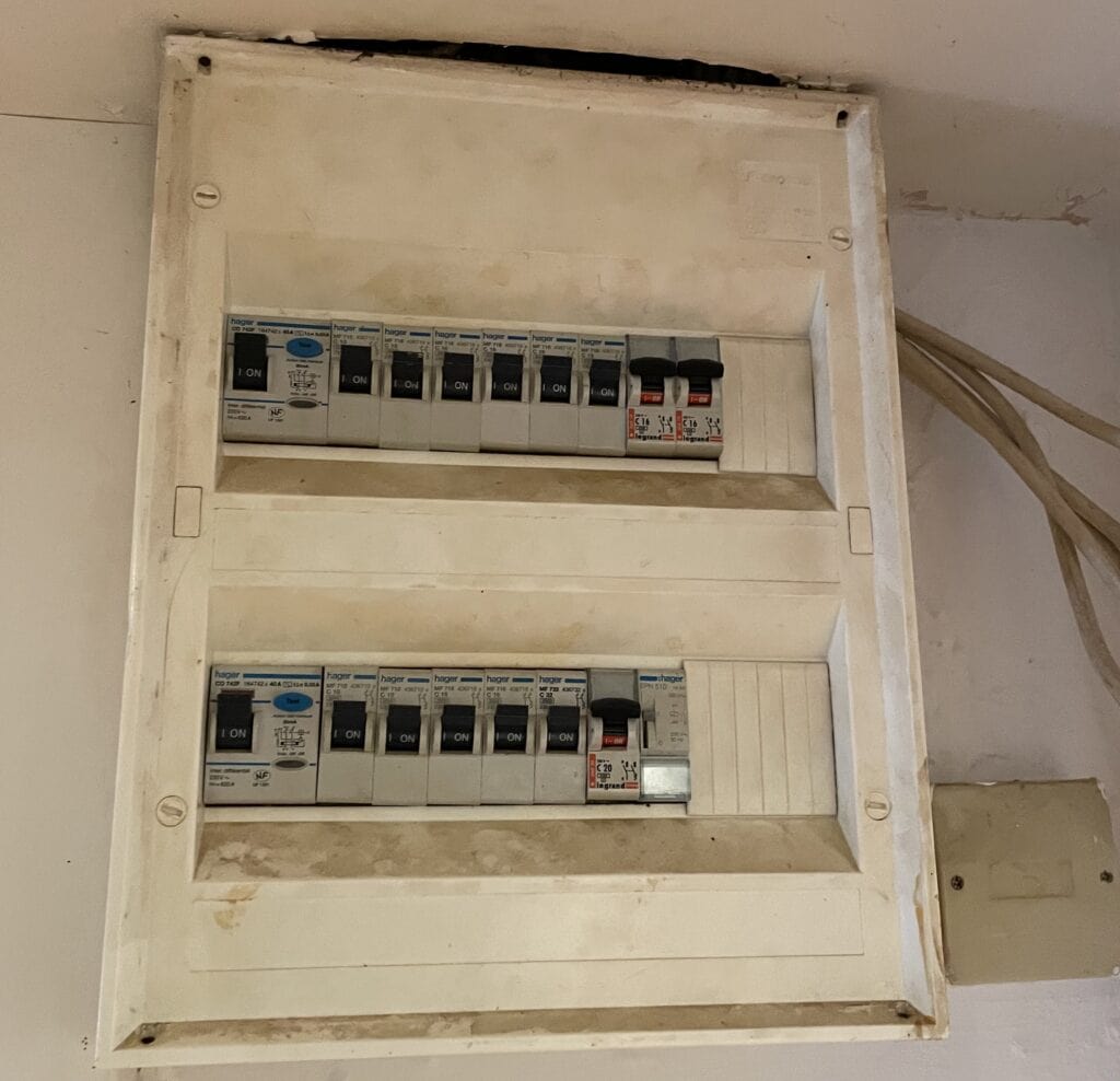 Prix pour changer un tableau électrique