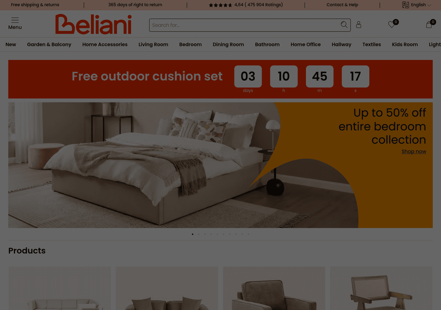 Site officiel de Beliani