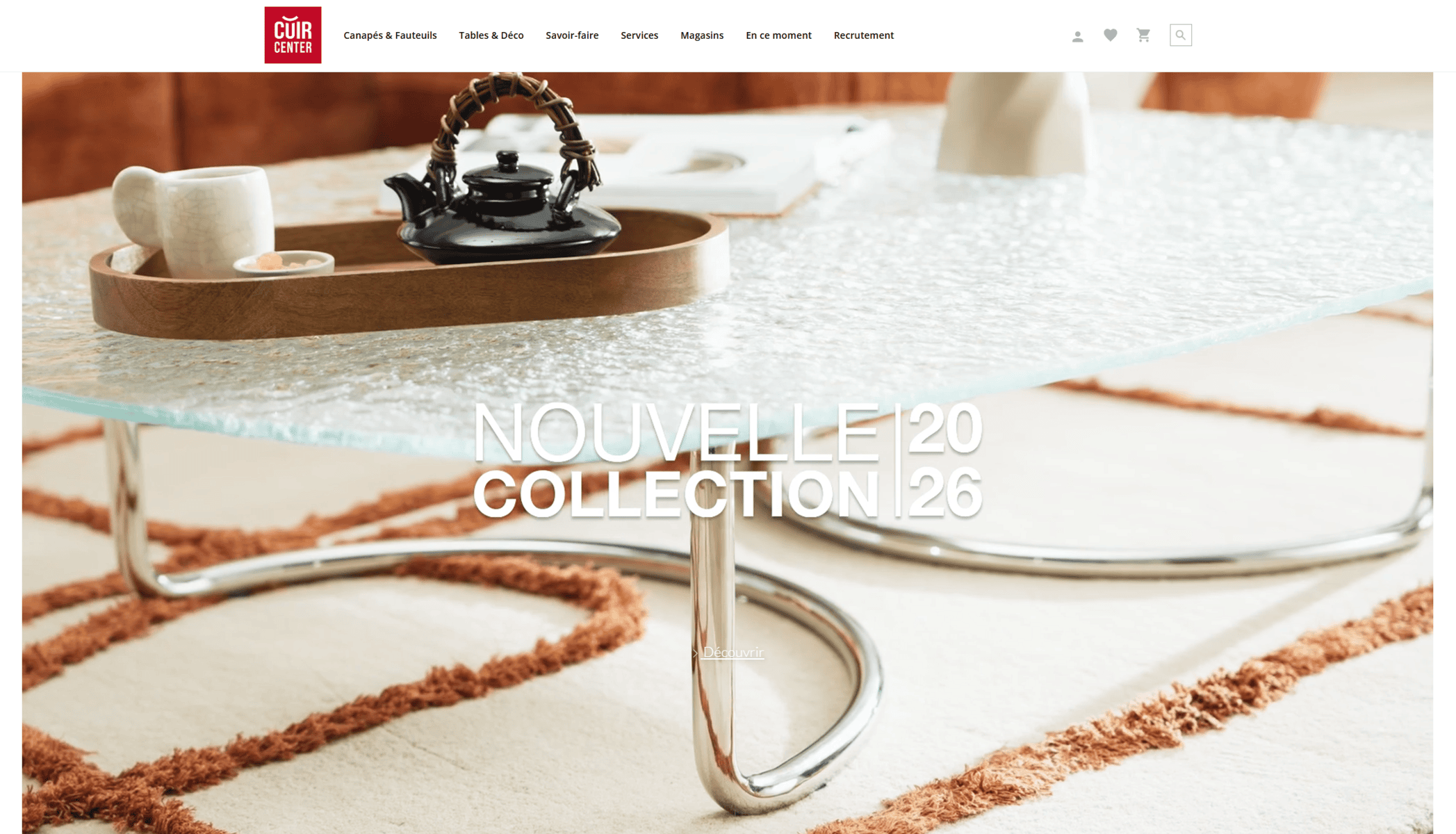 Site officiel de Cuir Center