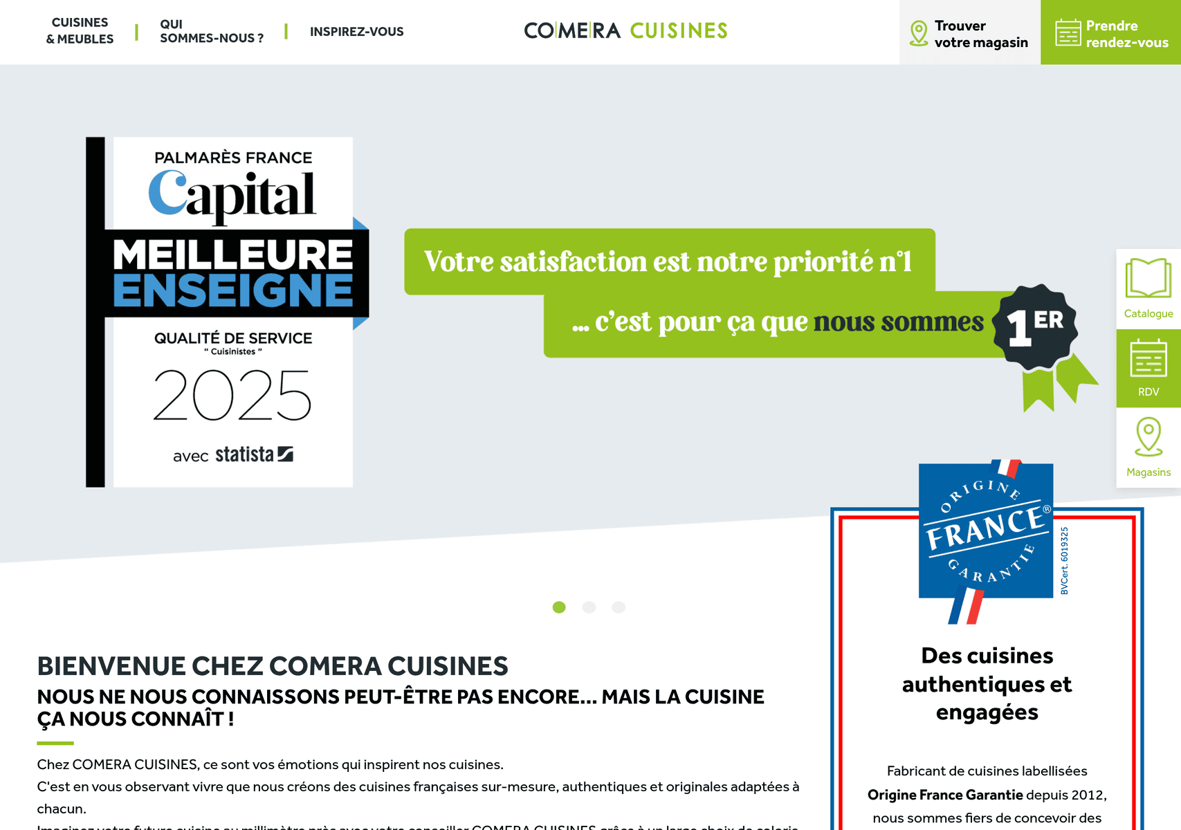 Site officiel de Comera