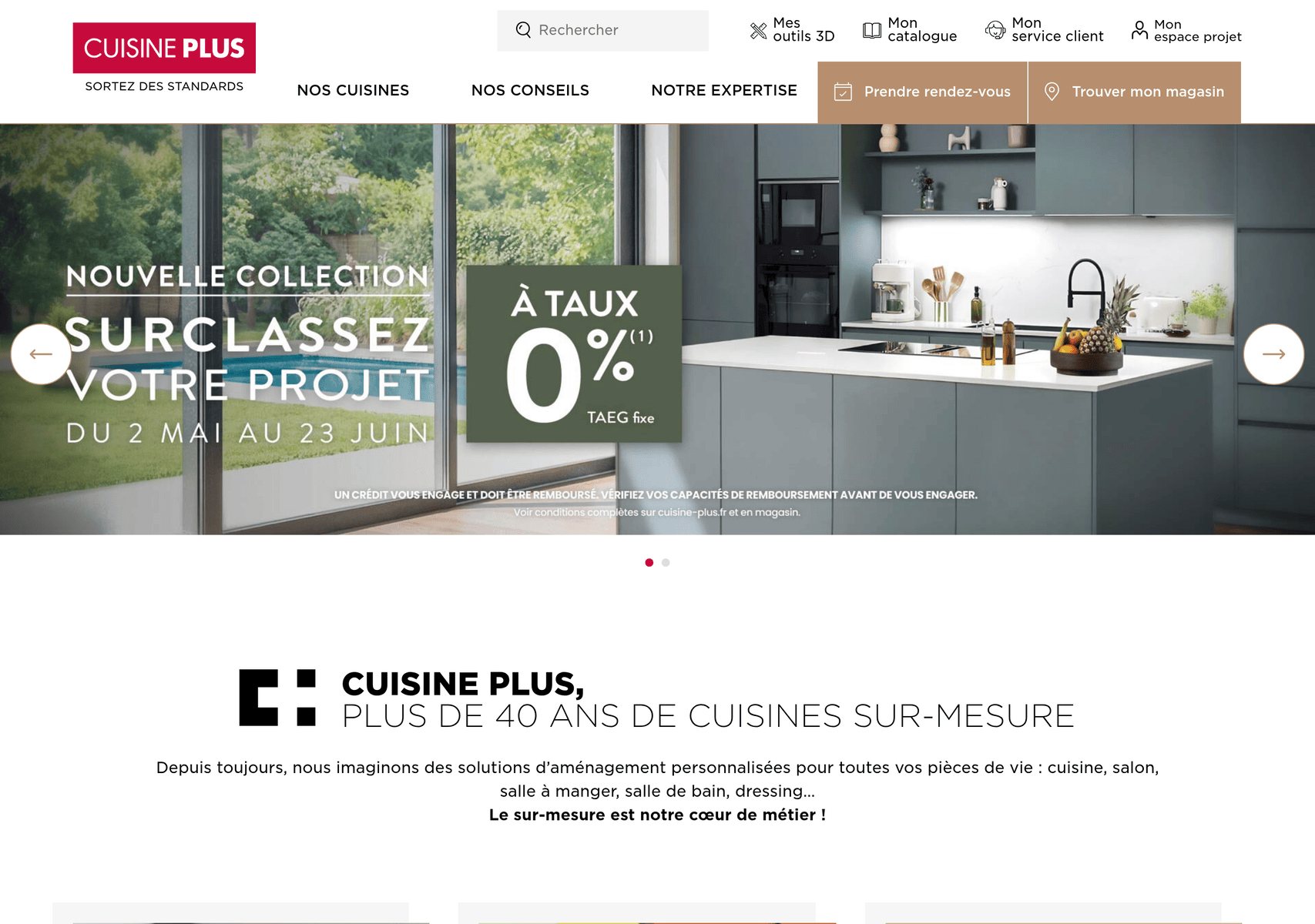 Site officiel de Cuisine Plus