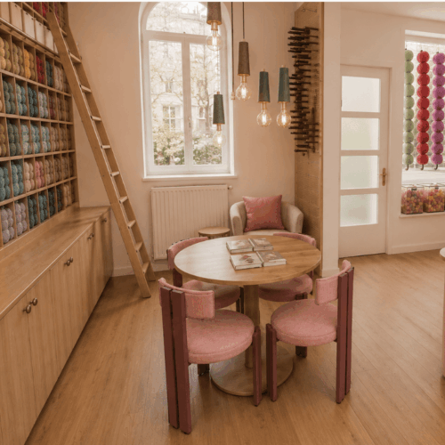 Agencement d&rsquo;une boutique de tricot de 29 m2 à Strasbourg