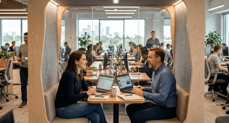 Alcôve acoustique : le petit cocon qui change tout dans vos bureaux