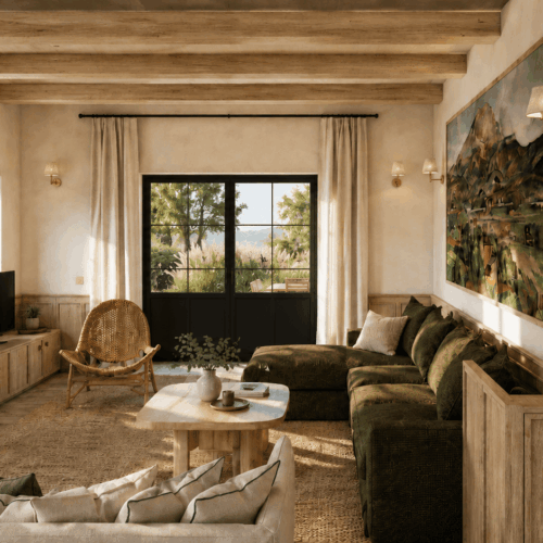 Ferme de 300 m2 rénovée Annecy – Visuels 3D réalistes