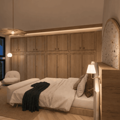 Ferme de 300 m2 rénovée Annecy – Visuels 3D réalistes