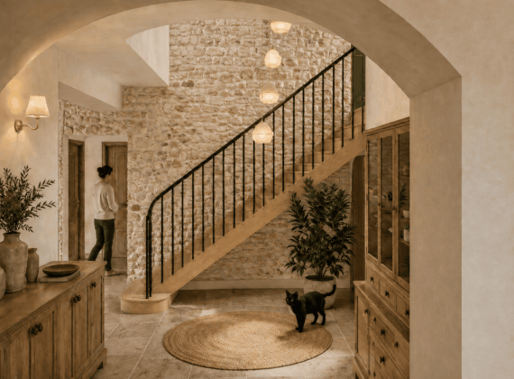 Ferme de 300 m2 rénovée Annecy – Visuels 3D réalistes