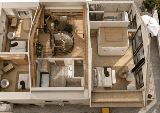 Ferme de 300 m2 rénovée Annecy – Visuels 3D réalistes