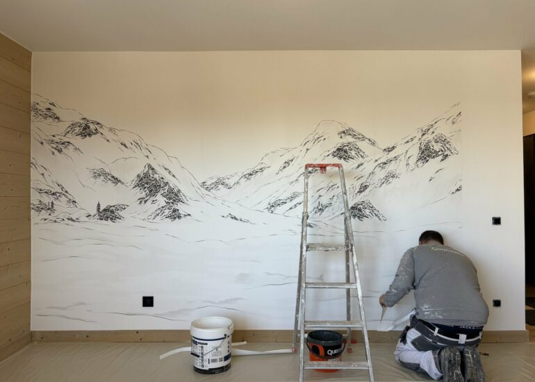 Ameublement complet d&rsquo;un appartement au pied des pistes à l&rsquo;Alpe d&rsquo;Huez
