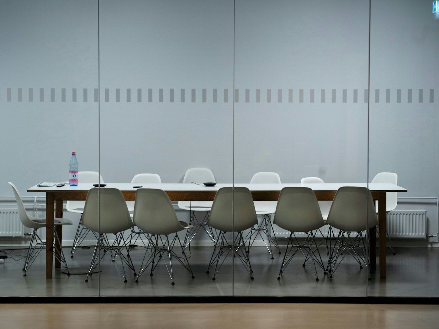 Séparation visuelle entre deux zones de travail