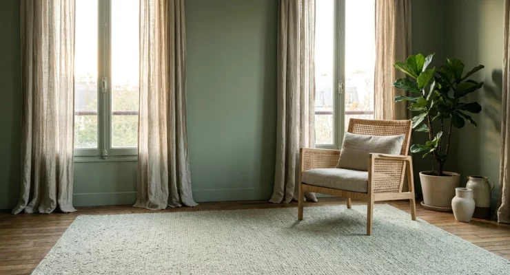 Comment accorder son tapis à la couleur des murs