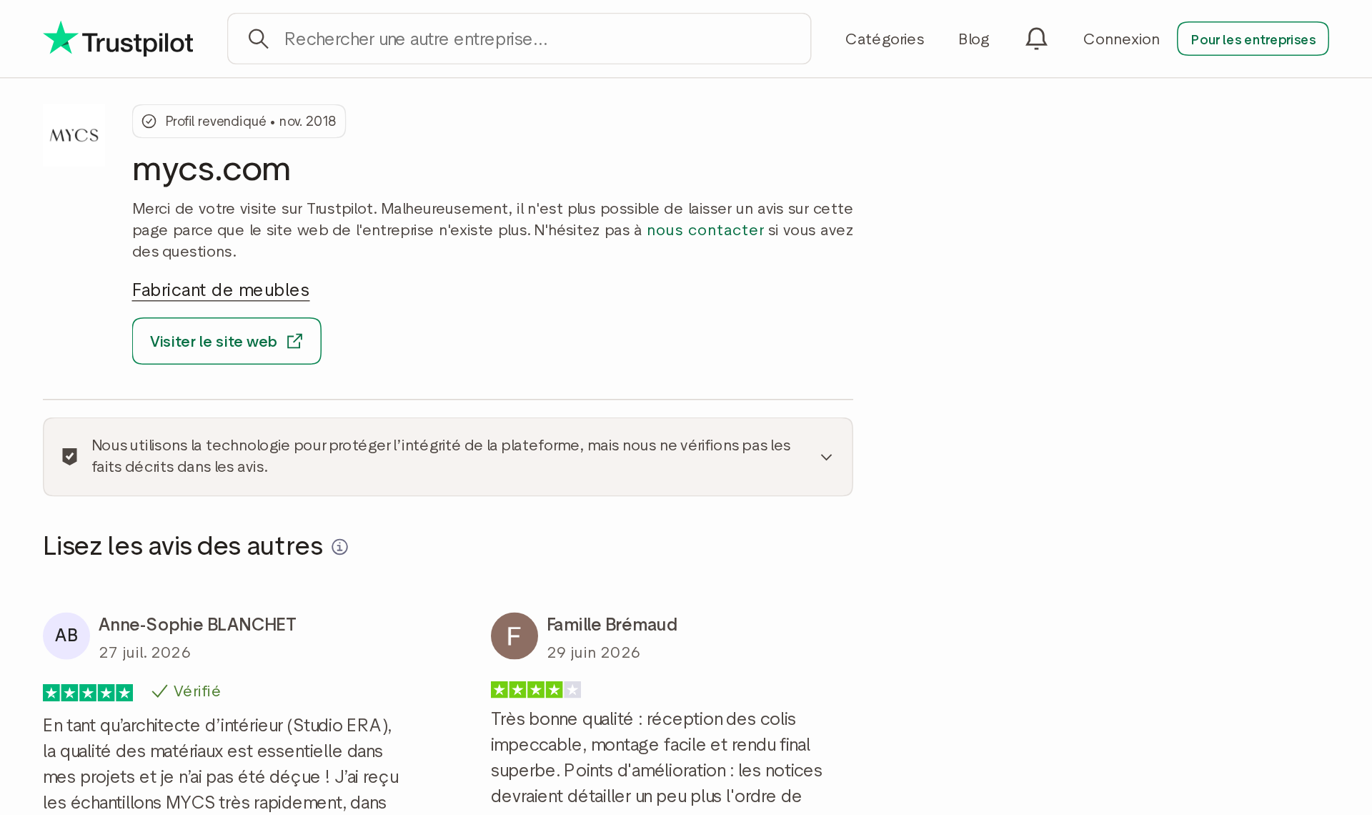 Avis sur Mycs : faillite, commandes non livrées, ce qu'il faut savoir